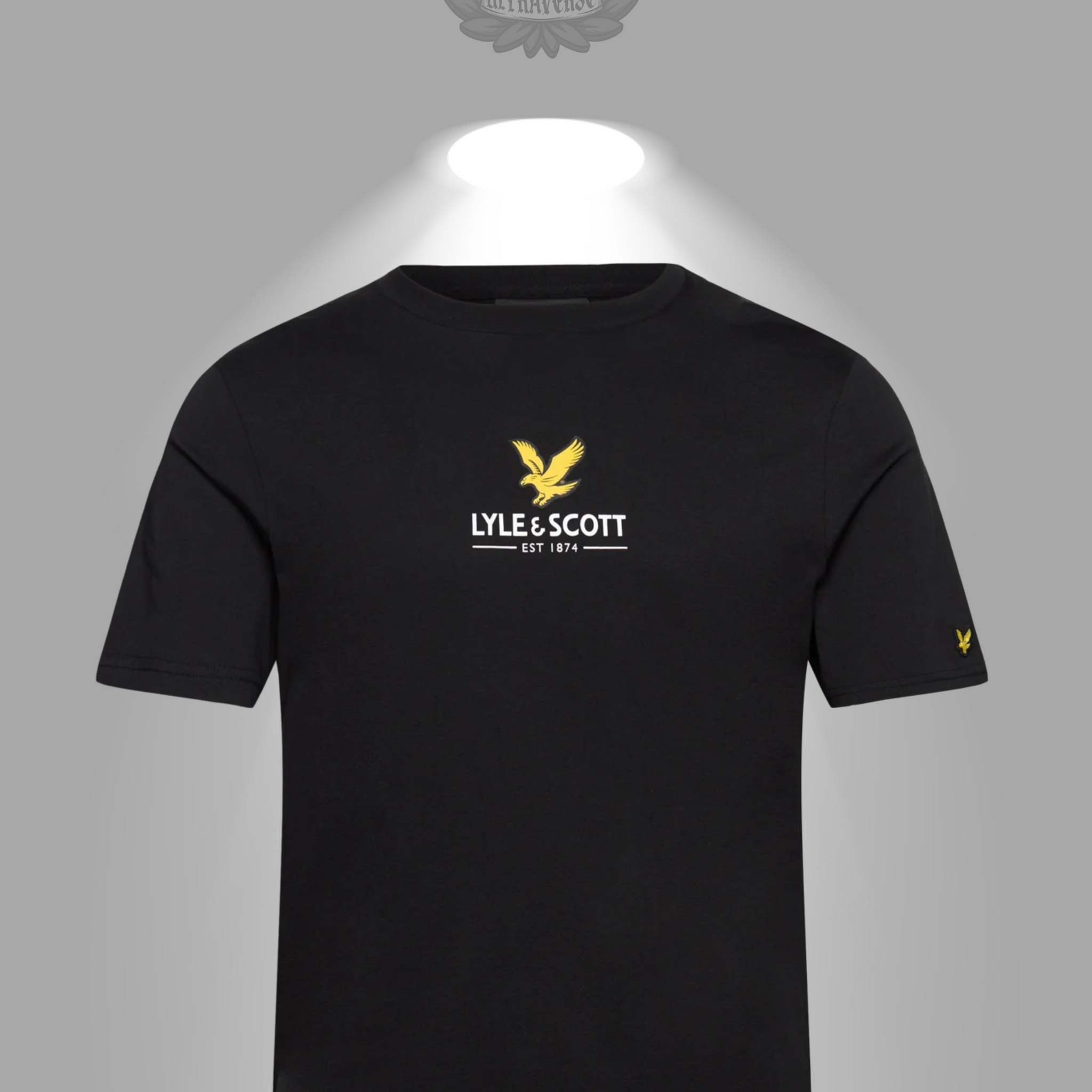 T-shirt Noir Lyle &amp; Scott 