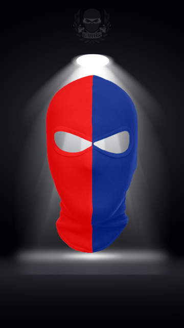 Balaclava Rot-Blau