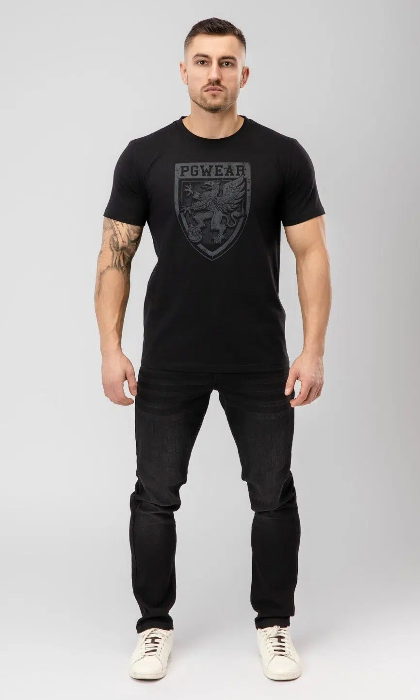 T-shirt “Coat of arms” Schwarz