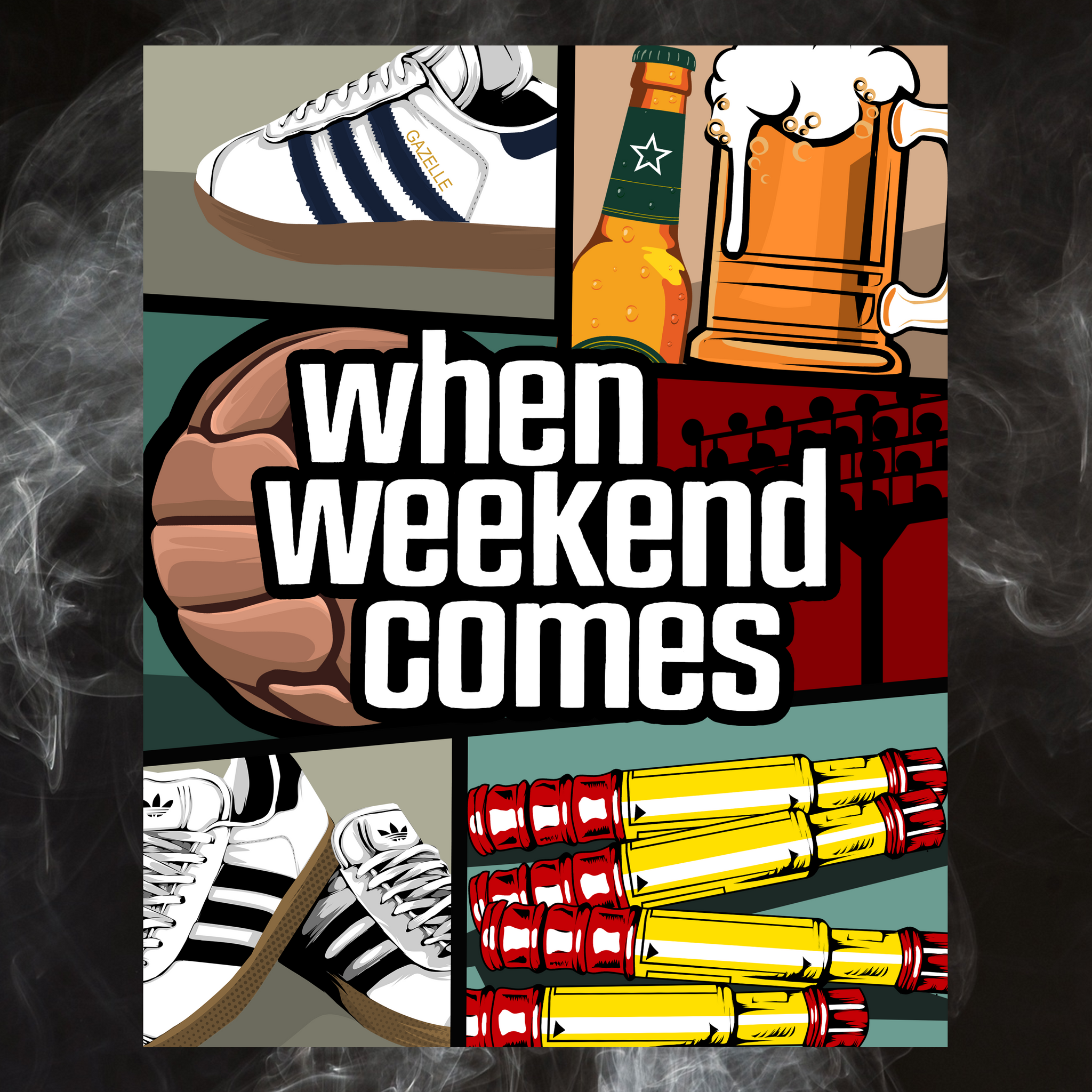 When weekend comes Sticker - Ultraverse